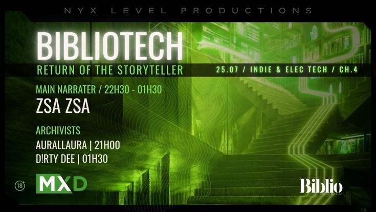 Bibliotech - Chapter 4  |  25 July 2026 |  Indie & Elec-Tech