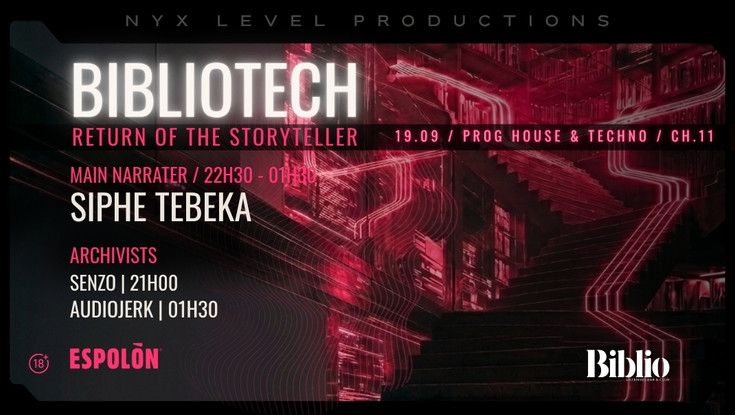 CHAPTER 11  |  19 SEPTEMBER 2026 |  PROGRESSIVE HOUSE & TECHNO