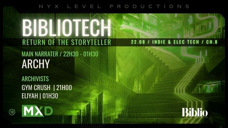 Bibliotech -  Chapter 8 | 22 August 2026 | Indie & Elec-Tech